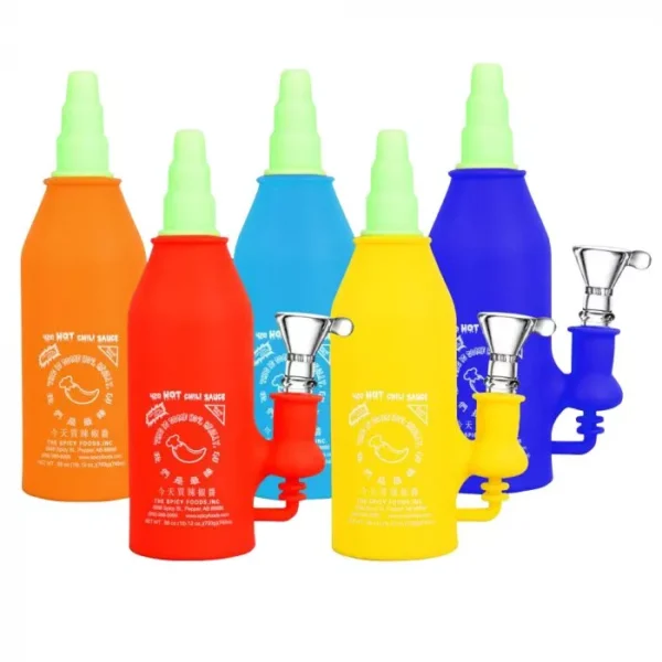 Asian Hot Sauce Silicone Water Pipe - Image 2